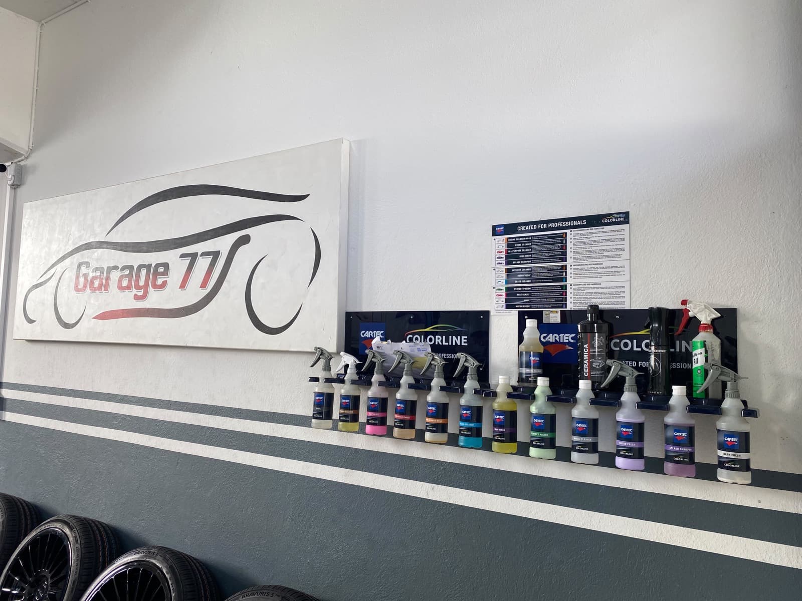Wandlogo, Garage TT