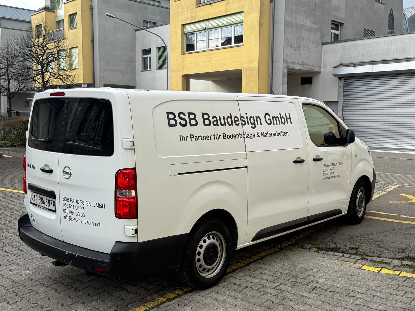 Transporter, Seitenbeschriftung, BSB Baudesign