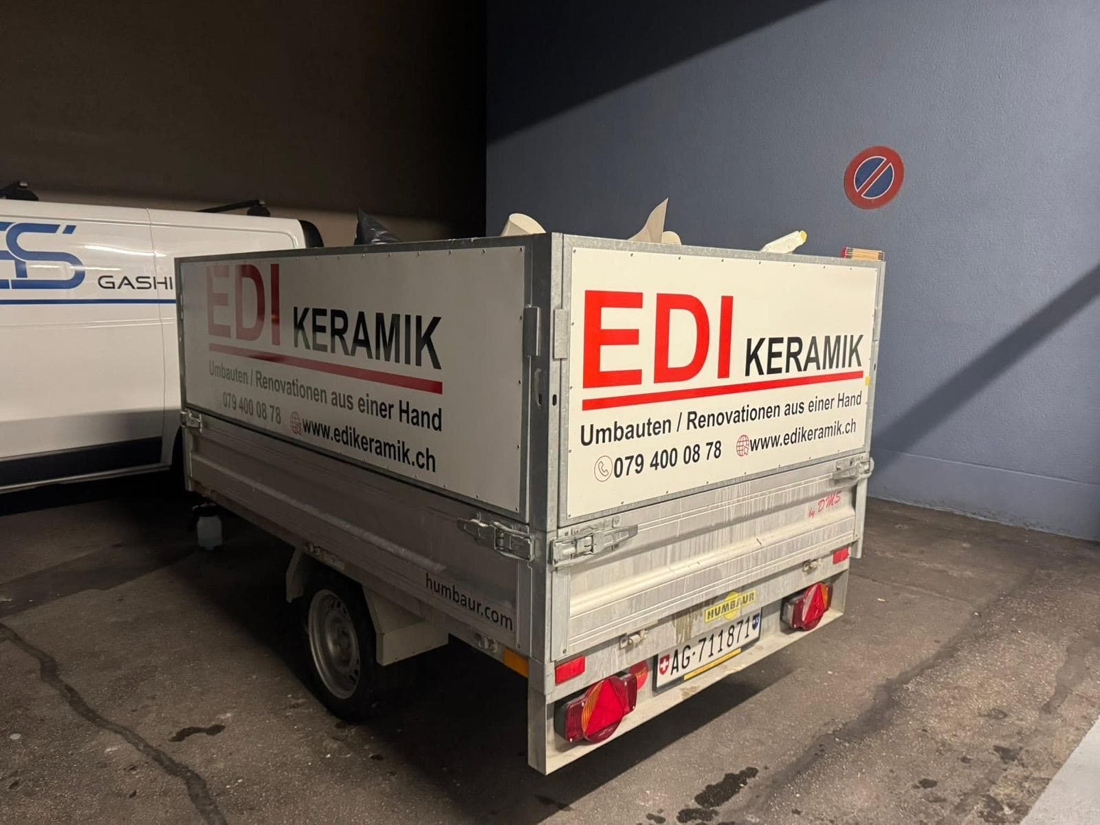 Anhänger mit Beschriftung, EDI Keramik