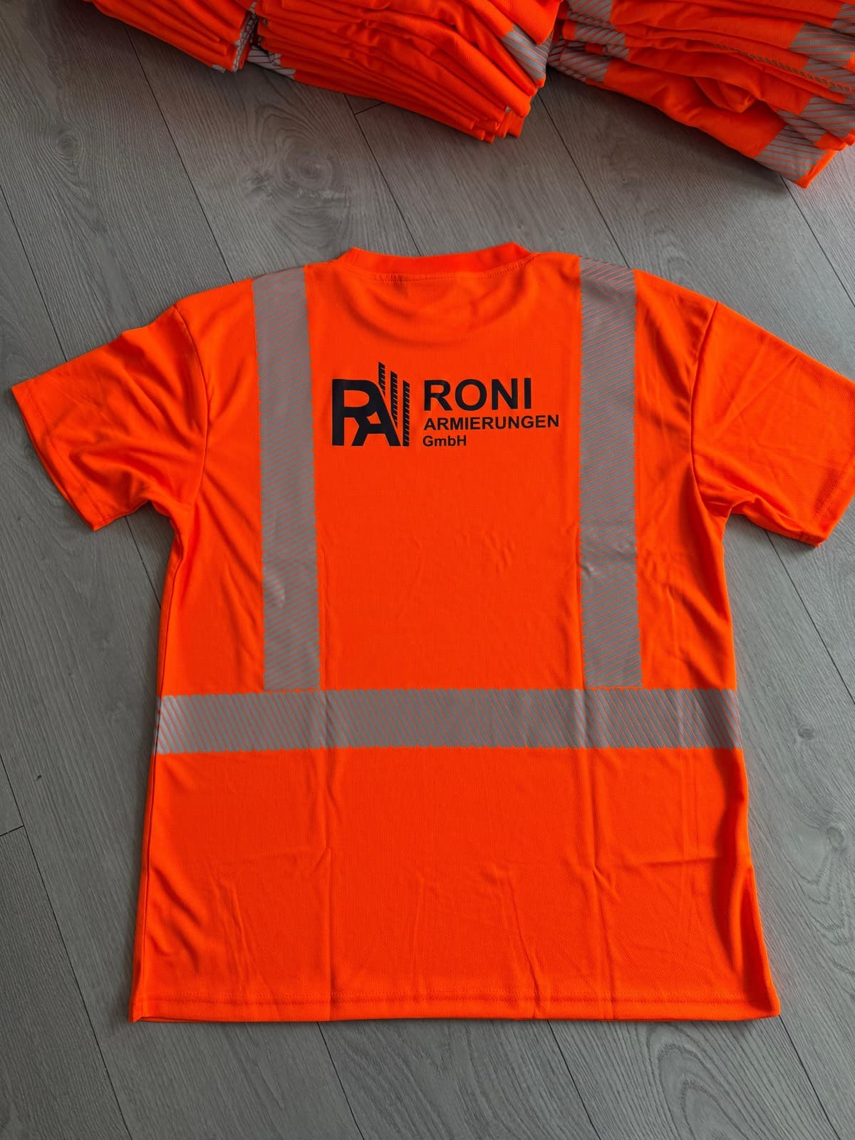 Warnschutz-Shirt mit Reflexstreifen, RONI Armierungen