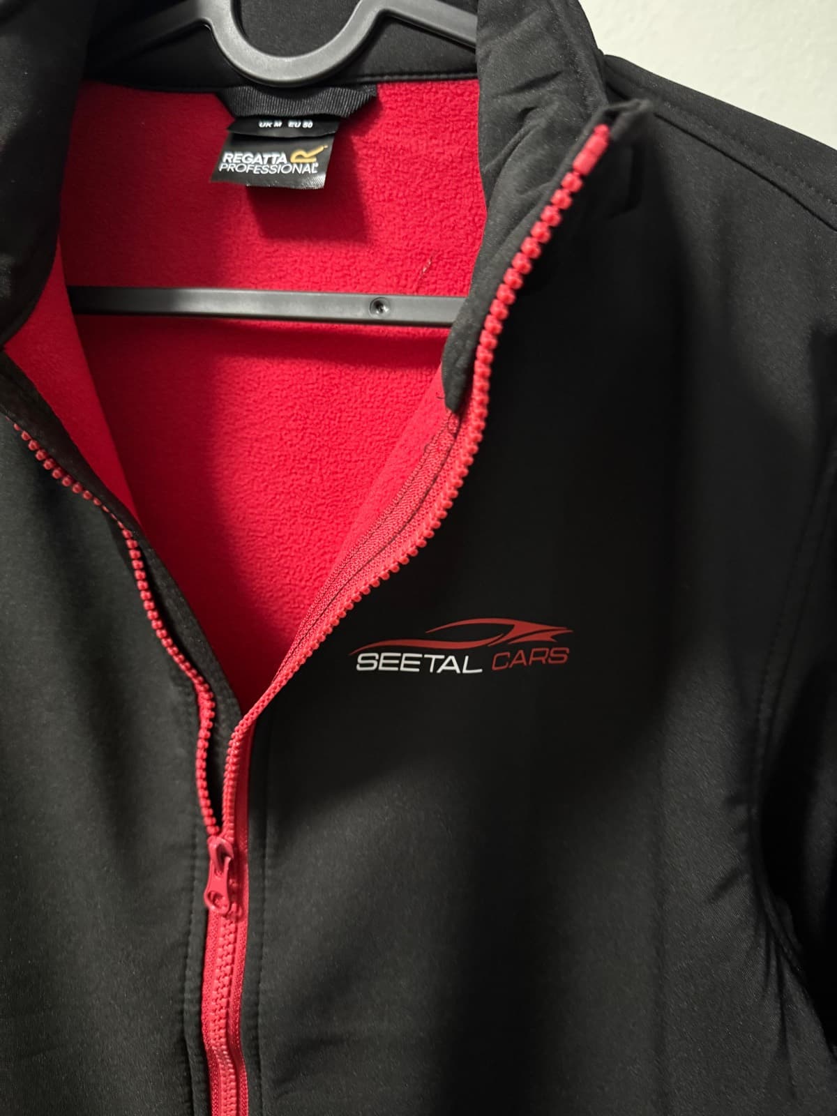 Softshelljacke, Logodetail, Seetal Cars