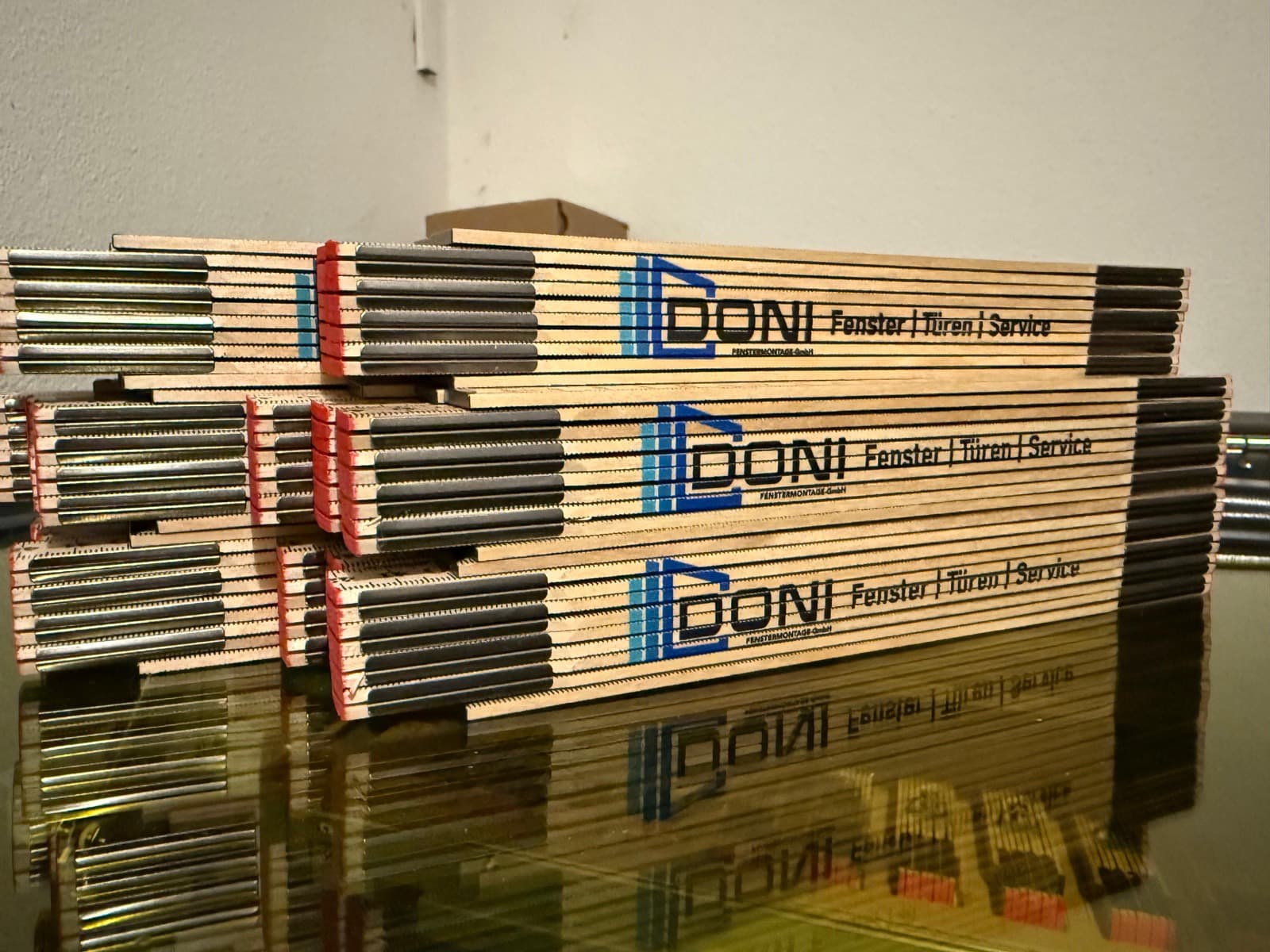 Bedruckte Meterstäbe, RONI Armierungen